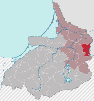 Location of the district