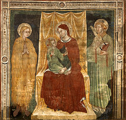 Madonna and Child between Saint Magdalene and Saint Stephen Protomartyr