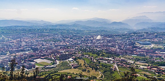Panoramic view of Oviedo