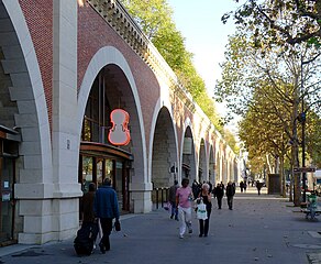 Another view of the Viaduc.