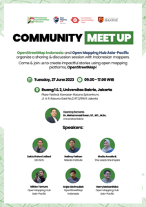Poster of POI Community Meet Up 2023