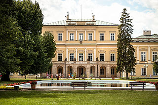 Puławy Place in Lublin Voivodeship, Poland