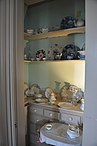 A downstairs china closet in 2013