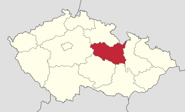Pardubický kraj in Czech Republic.svg