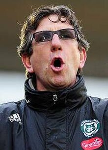 Mariner managing Plymouth Argyle in 2010