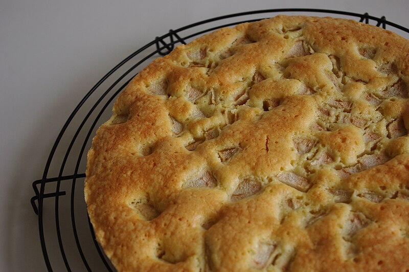 File:Pear pound cake wire rack, September 2009.jpg