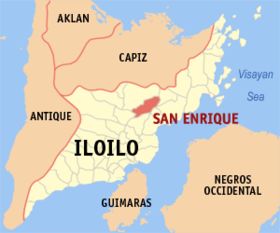 Mapa a pakabirukan ti San Enrique
