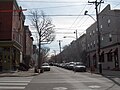 Aspen Street, Fairmount, Philadelphia, PA 19130, looking east, 2400 block