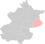 Location of Pinggu District in the municipality Pinggu.png