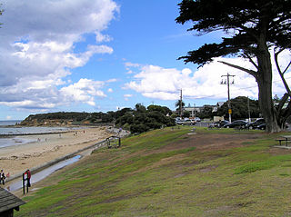 Point Lonsdale Town in Victoria, Australia