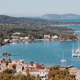 Vue de Porquerolles