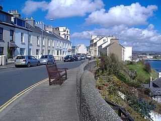 <span class="mw-page-title-main">Port St Mary</span> Human settlement on the Isle of Man