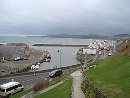 Hamnen i Port William.