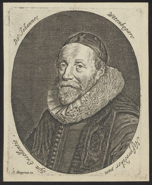 File:Portrait of Johannes Wttenbogaert, Remonstrant minister BWB 274.tiff