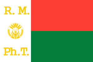 Presidential Standard of Madagascar (1959-1972).svg