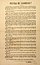 Proclamation d’Émile Digeon, chef provisoire de la Commune centrale de l’arrondissement de Narbonne, le 30 mars 1871.