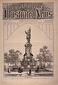 Canadian Illustrated News (April 12, 1879), Projet Monument Maisonneuve by Louis-Philippe Hébert