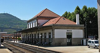<span class="mw-page-title-main">Régua railway station</span> Railway station in Peso da Régua, Portugal