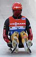 Deutsch: Vorletztes Saisonrennen im Rennrodel-Weltcup der Saison 2014/15 vom 19. bis 22. Februar 2015 in Altenberg/Erzgebirge. Tag 2: Freitagstraining. English: Luge world cup race season 2014/15 in Altenberg/Germany, 19th to 22nd Februar 2015. Day 2: Friday trainings.