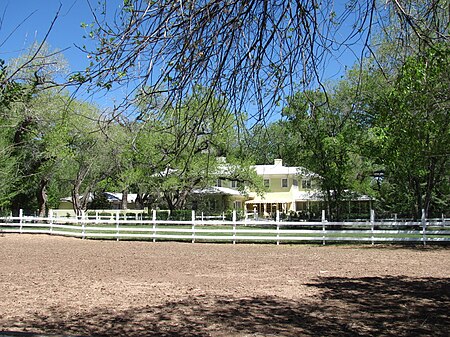 Robert Dietz Farmhouse, North Valley New Mexico