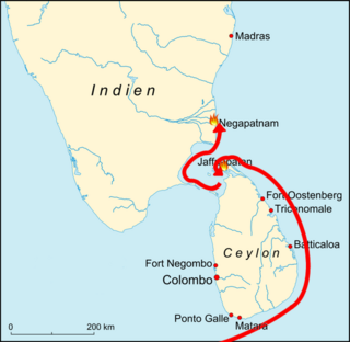 <span class="mw-page-title-main">Roland Crappé's raids on Portuguese colonies</span> Danish raids in India and Sri Lanka, 1619