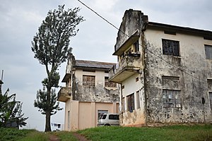 Royal Palace of Nkore, abandoned in 1967 Royal Palace of Nkore 04.jpg