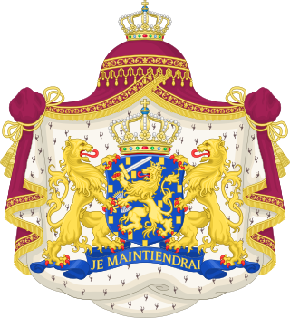 <span class="mw-page-title-main">Coat of arms of the Netherlands</span> National coat of arms of the Netherlands