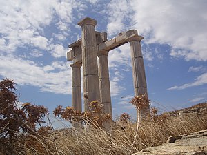 Ruinen auf Delos