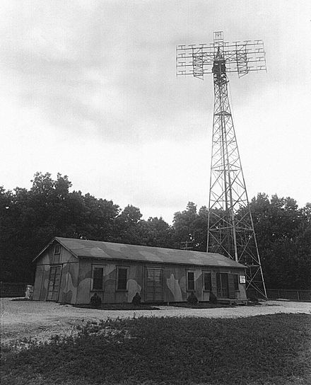 Стационарная версия. РЛС SCR-270 (США). SCR-270 Radar. Радиолокатор SCR-268. РЛС SCR-584.