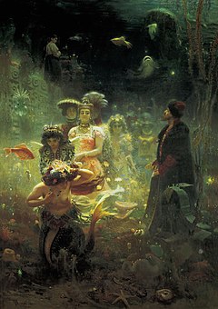 Илья Репин «Садко» (1876). Русский музей, Санкт-Петербург