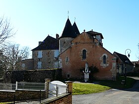 Saint-Jory-las-Bloux château et église.JPG