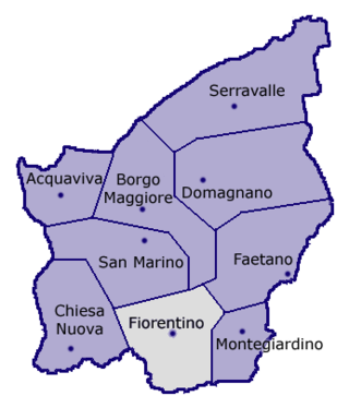 <span class="mw-page-title-main">Crociale</span> Curazia of Fiorentino, San Marino