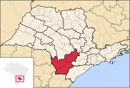 Itapetininga - Carte