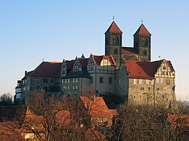 View over castle