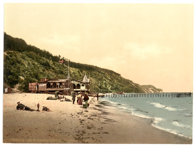 File:Sellin, view of the beach, Isle of Rugen, Germany-LCCN2002720544.tif