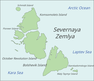 <span class="mw-page-title-main">Red Army Strait</span> Strait in Severnaya Zemlya, Russia