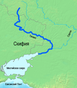 Представления древнегреческих географов о бассейне Северского Донца