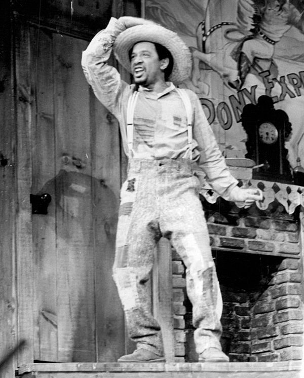 Hemsley in the Broadway musical Purlie (June 8, 1972).