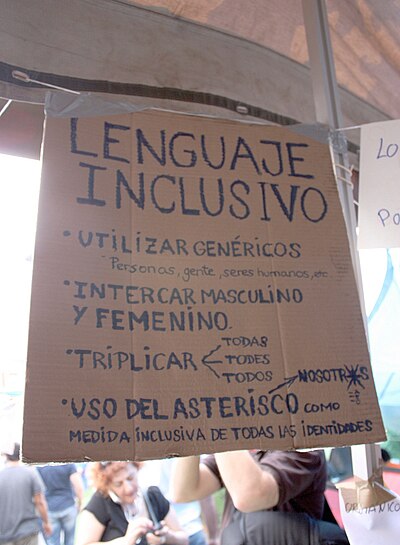 Lenguaje no sexista