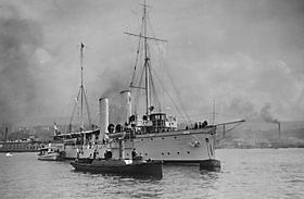 the former Tiger as SMS Lacroma, 1906