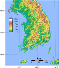 Geography of Korea