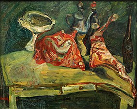 The Table (c. 1923) oil on canvas, 35.8 x 39.3 in., Musée de l'Orangerie, Paris