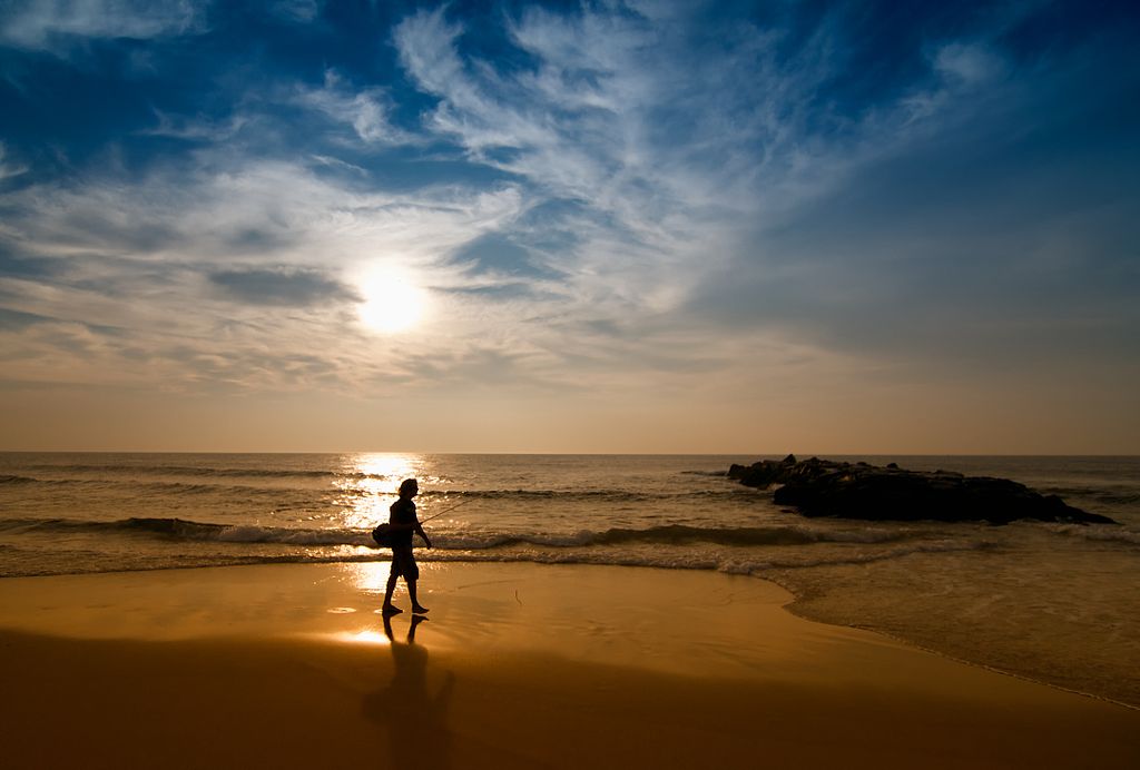 Spring Lake, New Jersey Beach at Sunrise