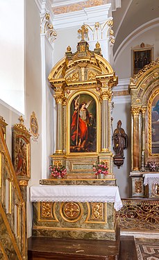 St. Antony Urtijëi Left side altar