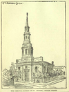 St Andrew's, Original, Toronto.PNG