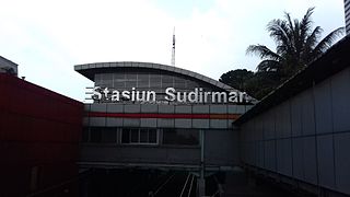 Sudirman railway station Railway station in Indonesia