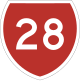 Davlat avtomagistrali 28 NZ.svg