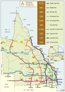 State Strategic Touring Routes State Strategic Touring Routes in Queensland, Australia.png