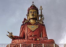 Statue of Guru Padmasambhava (Guru Rinpoche), the patron saint of Sikkim (cropped).jpg