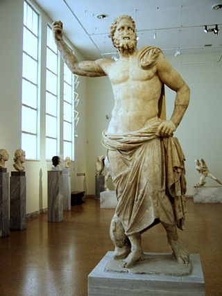 <span class="mw-page-title-main">Poseidon</span> Ancient Greek god of the sea, earthquakes, and horses